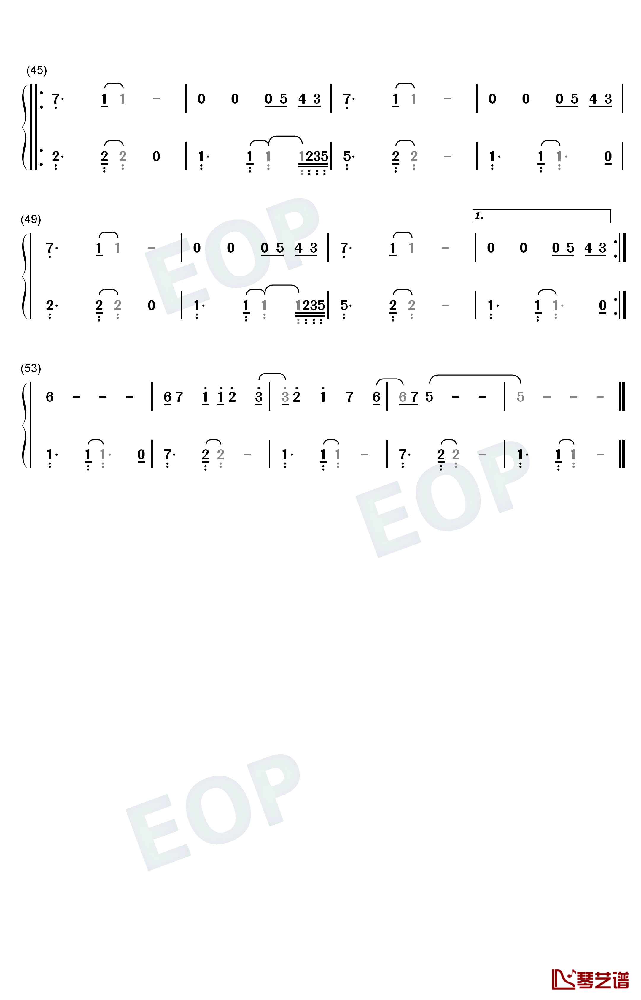 Slide Away钢琴简谱-数字双手-Miley Cyrus3