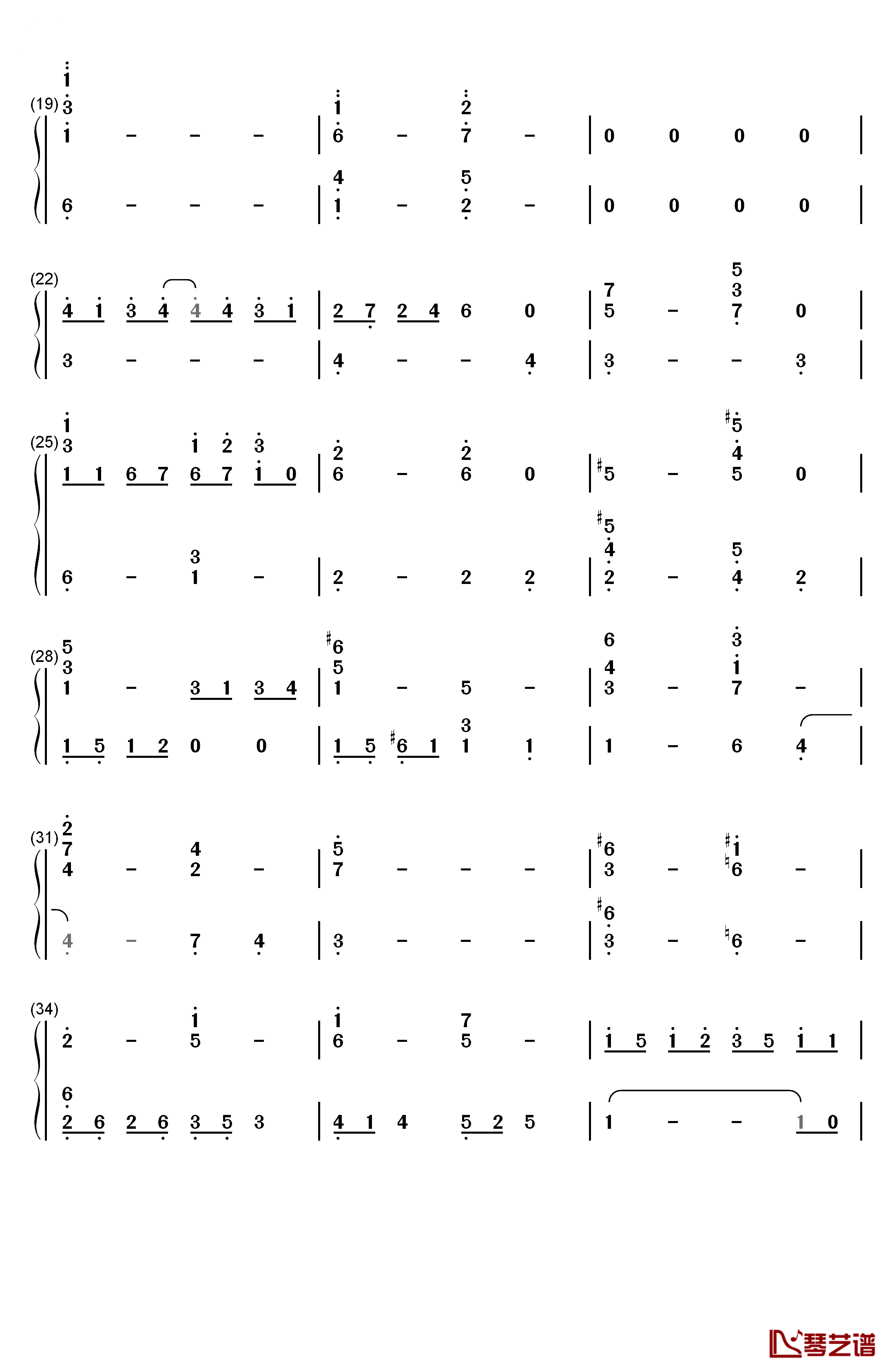 Everything's Alright钢琴简谱-数字双手-Laura Shigihara2