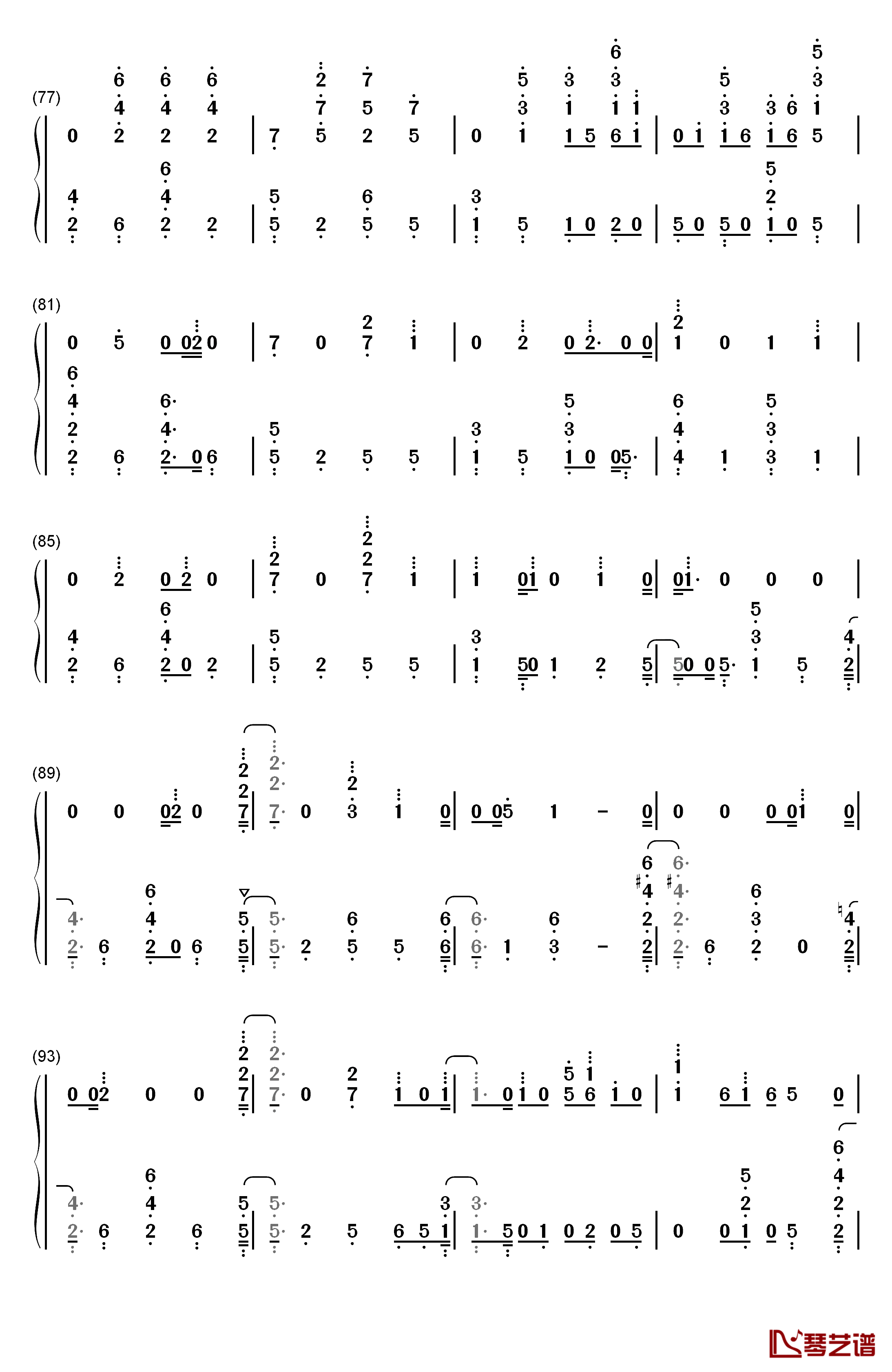 Santa's Coming For Us钢琴简谱-数字双手-Sia Greg Kurstin5