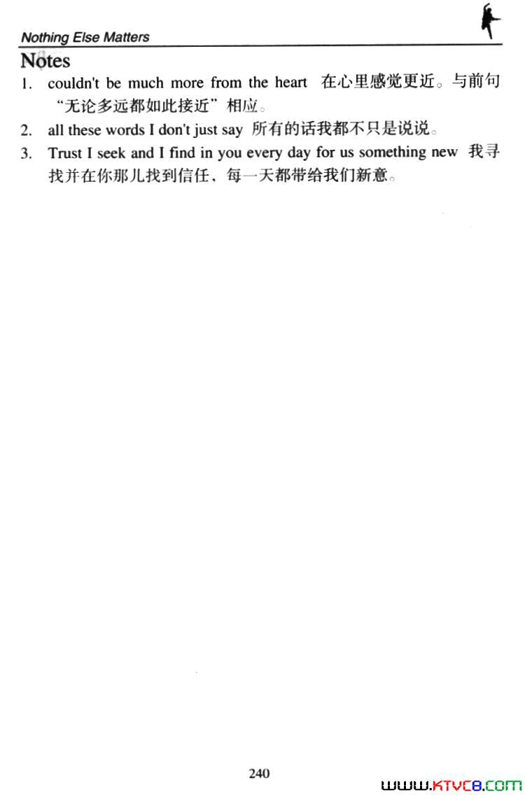 NothingElseMatters其余全无所谓Nothing Else Matters其余全无所谓简谱1