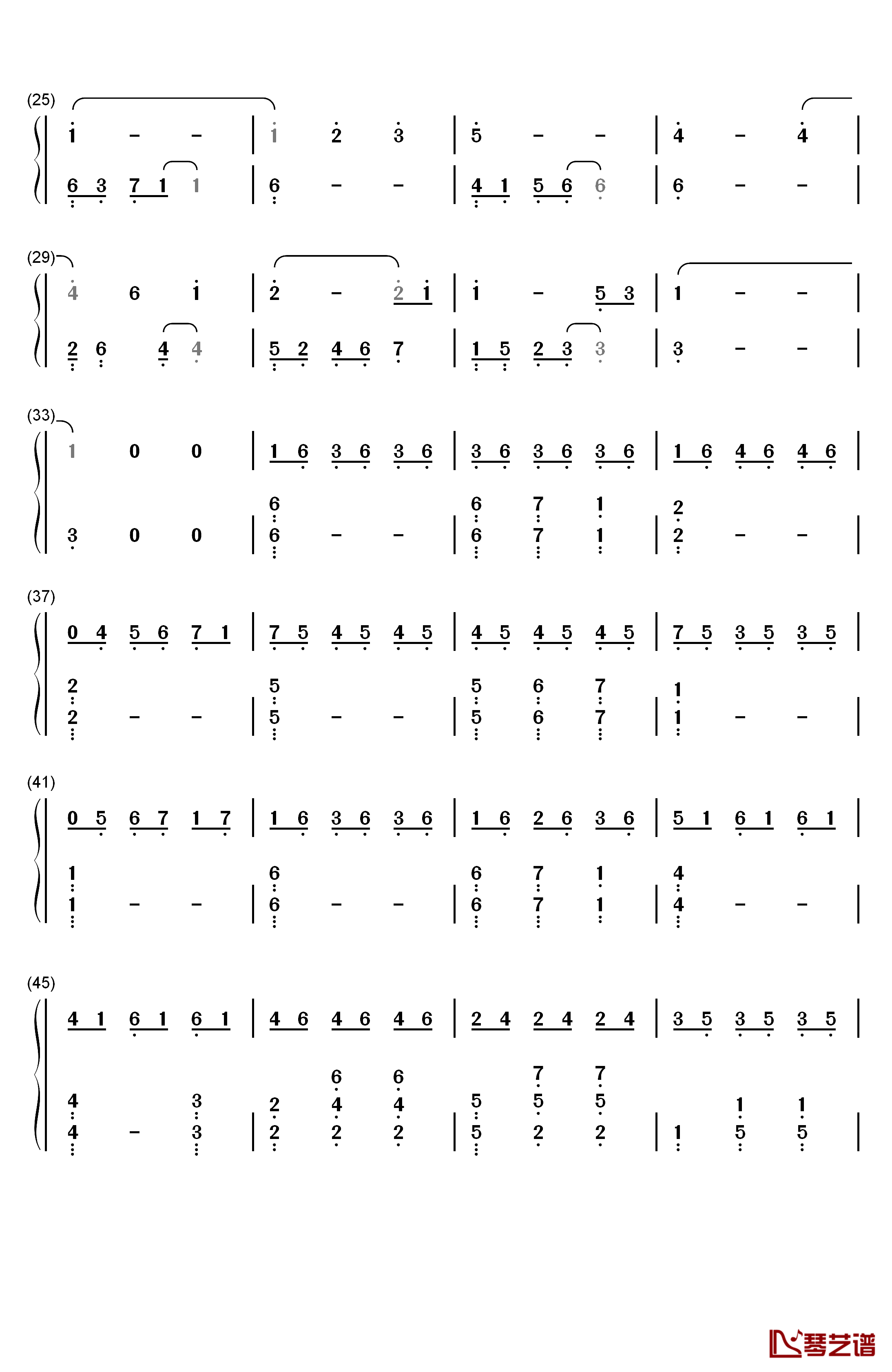 Waltz In The Evening Glow钢琴简谱-数字双手-加古隆2