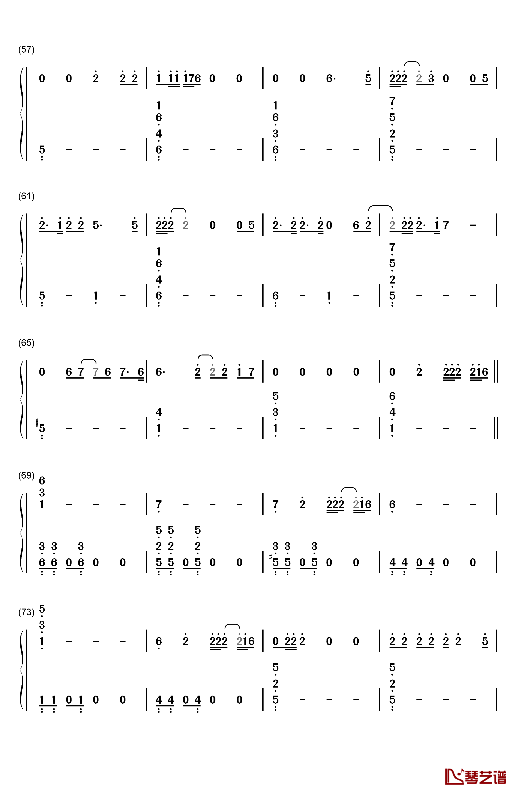 Better Love钢琴简谱-数字双手-Hozier4