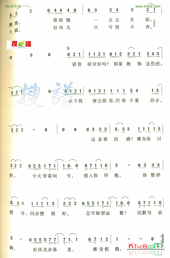 回家简谱-黄家驹演唱1