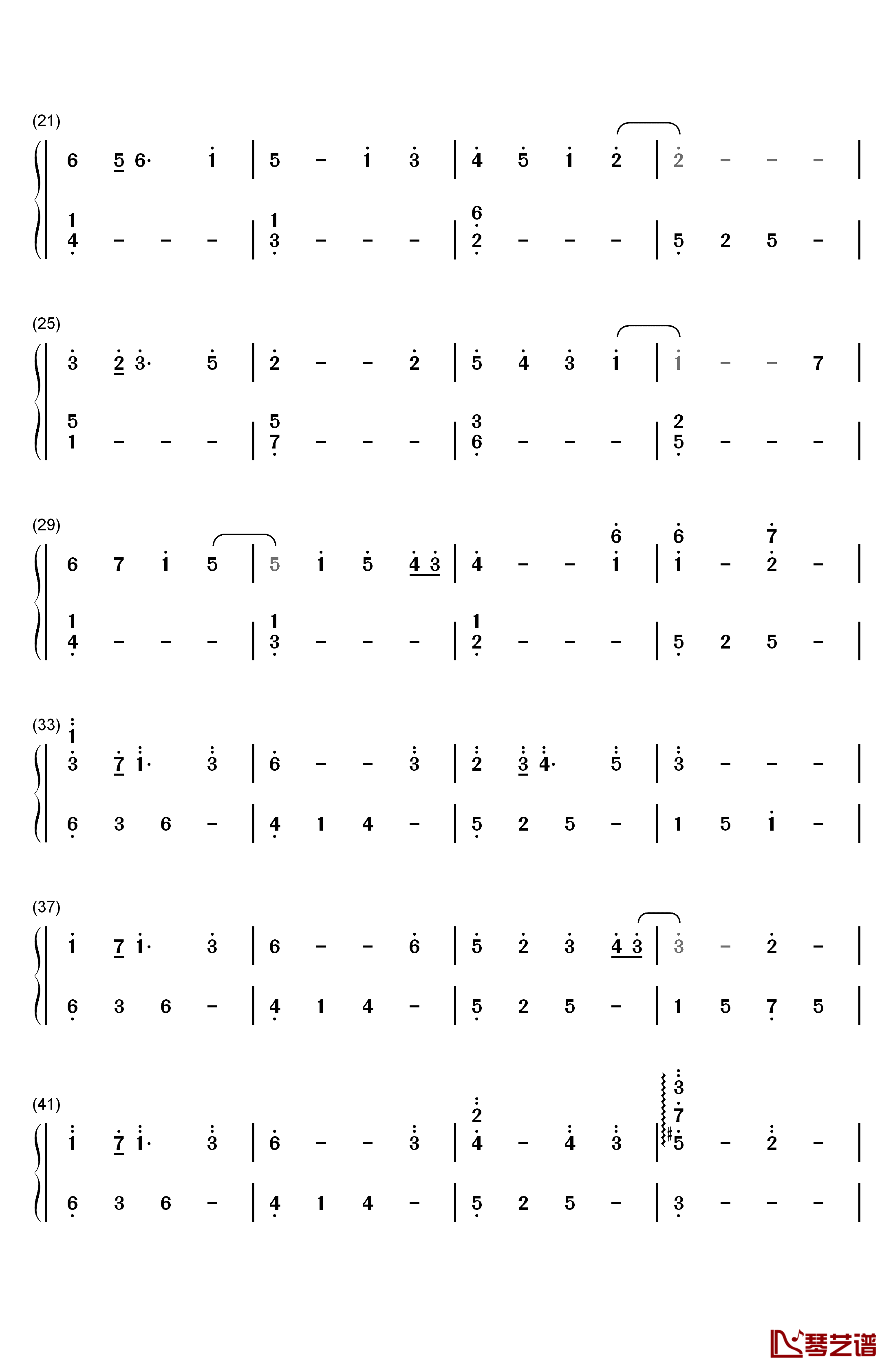Cry for the Moon钢琴简谱-数字双手-出羽良彰2