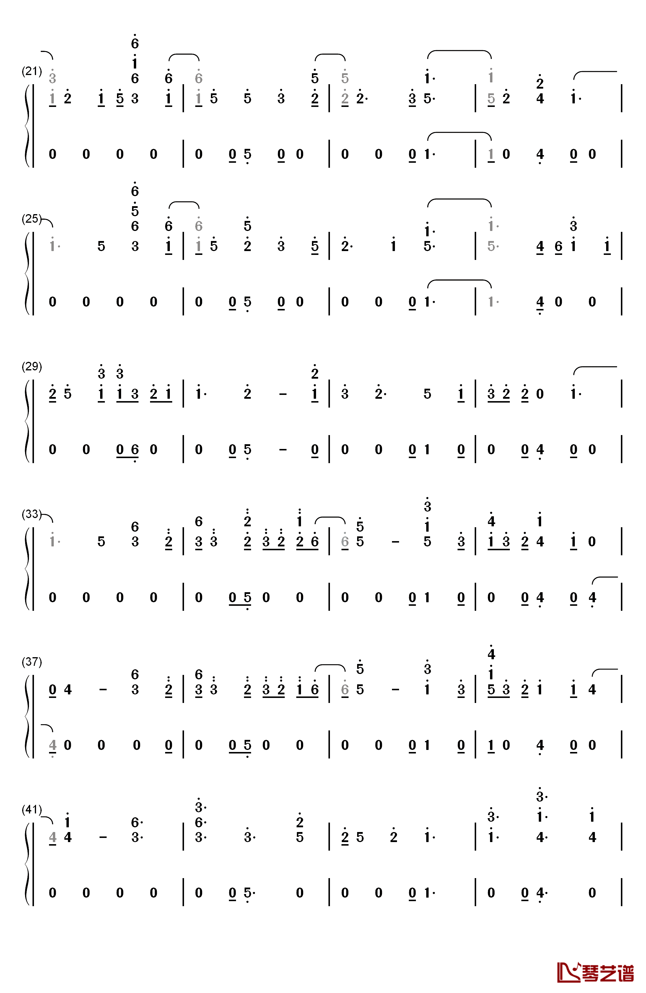Don't Say You Love Me钢琴简谱-数字双手-Fifth Harmony2