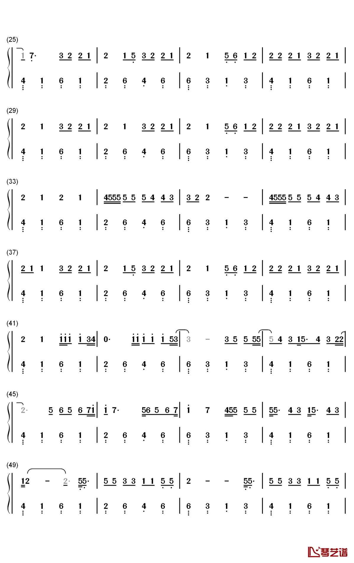 Old Me钢琴简谱-5 Seconds of Summer歌曲-数字双手曲谱2
