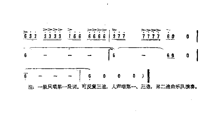 我会再来简谱-李谷一演唱-凯传/马丁词曲1