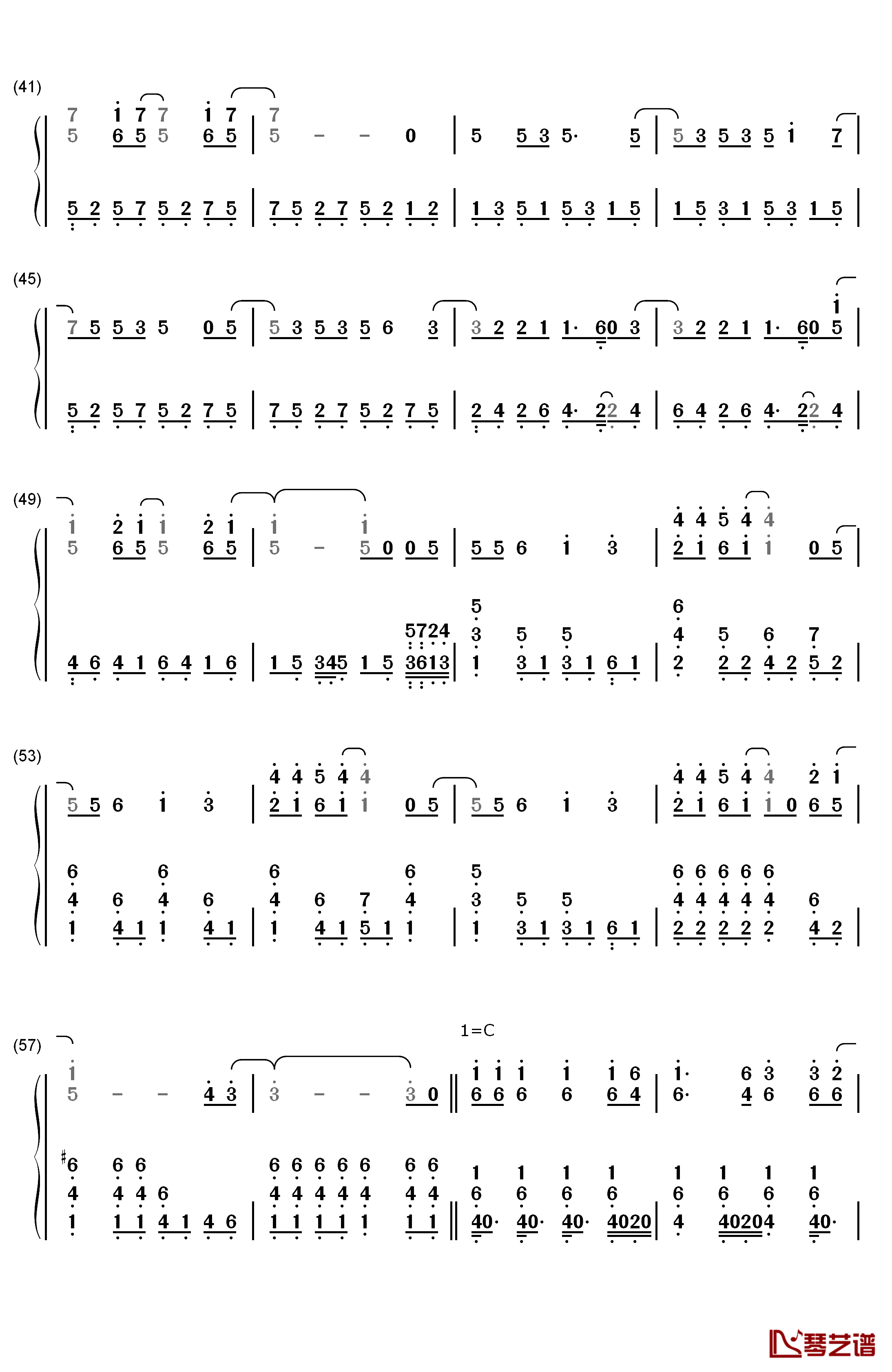 Feels Like Summer钢琴简谱-数字双手-Tim Wheeler3