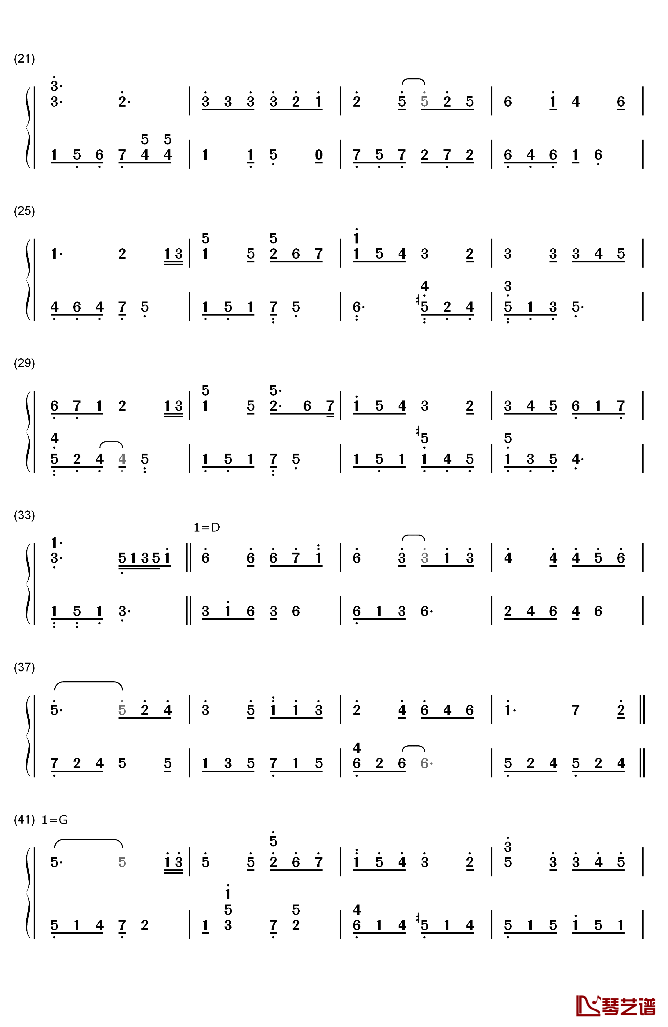 A Distant Shade of Green钢琴简谱-数字双手-Kevin Kern2