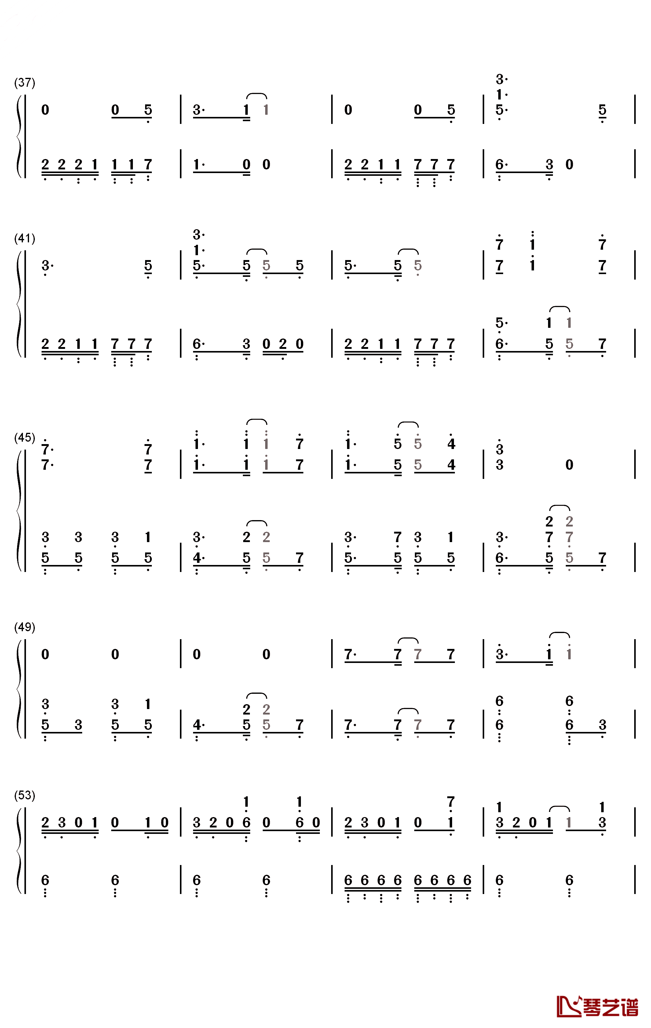 Fantastic Magic钢琴简谱-数字双手-TK from 凛として时雨3