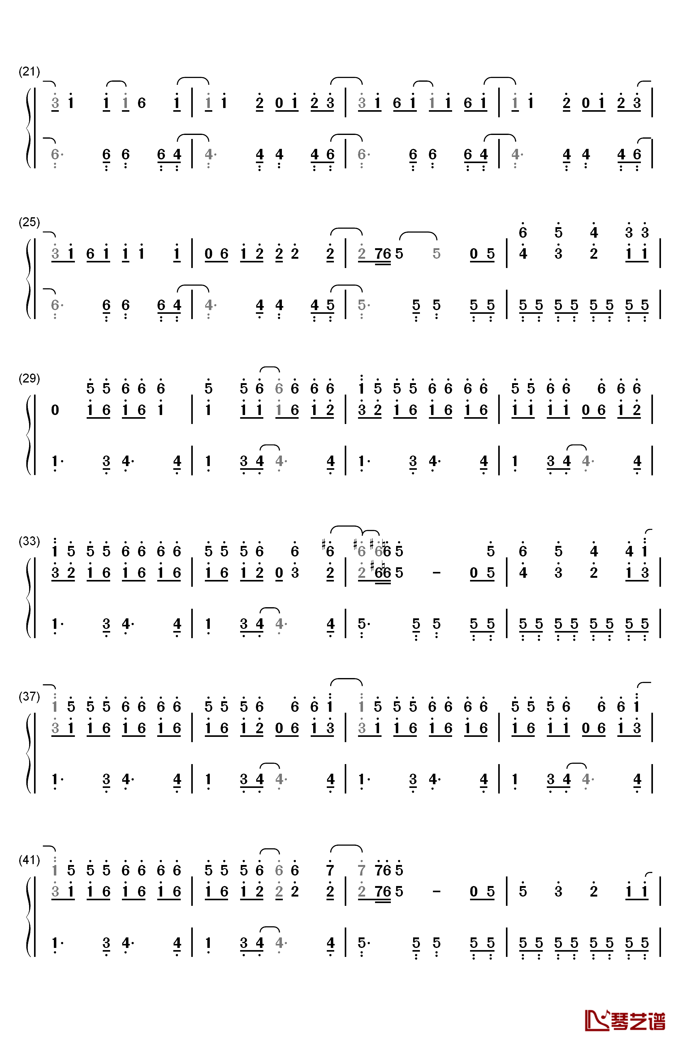 You Can't Stop The Beat钢琴简谱-数字双手-Marc Shaiman2