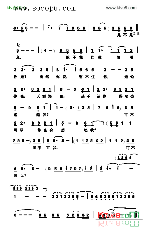 把悲伤留给自己歌曲类简谱简谱-陈升演唱1
