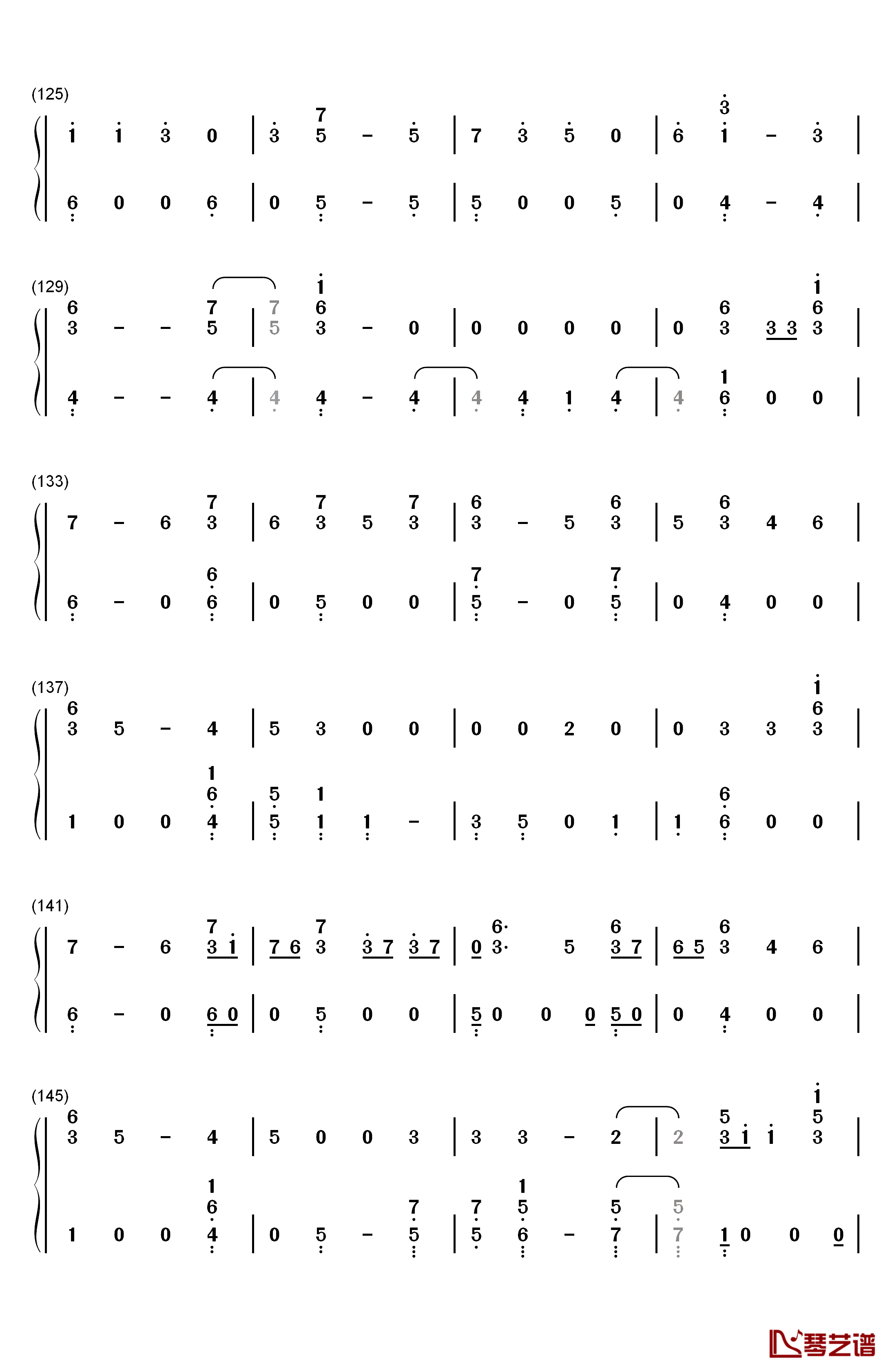 I Don't Know钢琴简谱-数字双手-Paul McCartney7