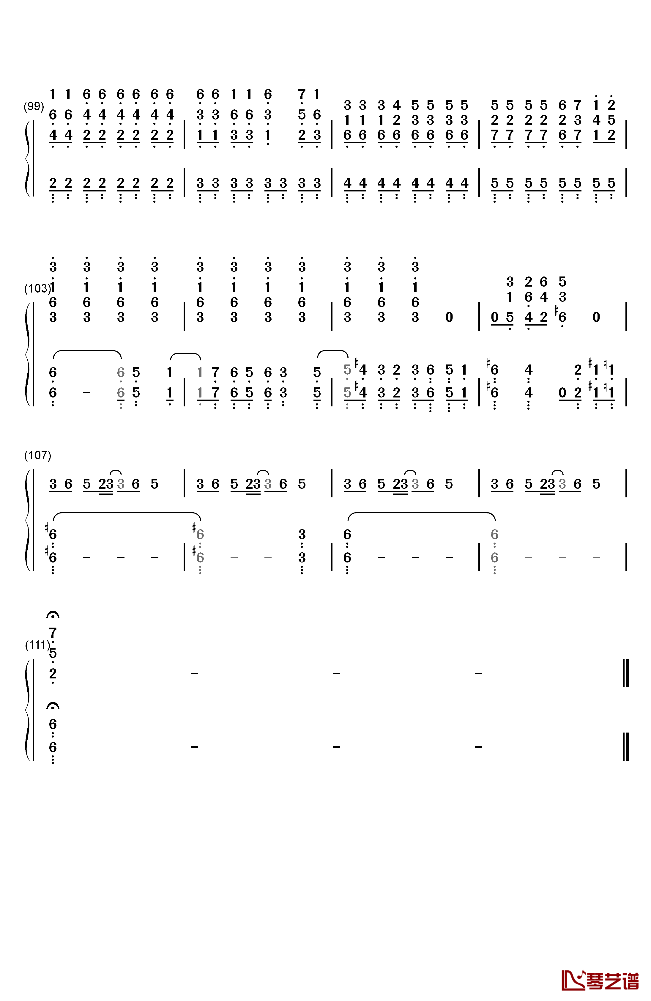 The Man With The Machine Gun钢琴简谱-数字双手-植松伸夫6