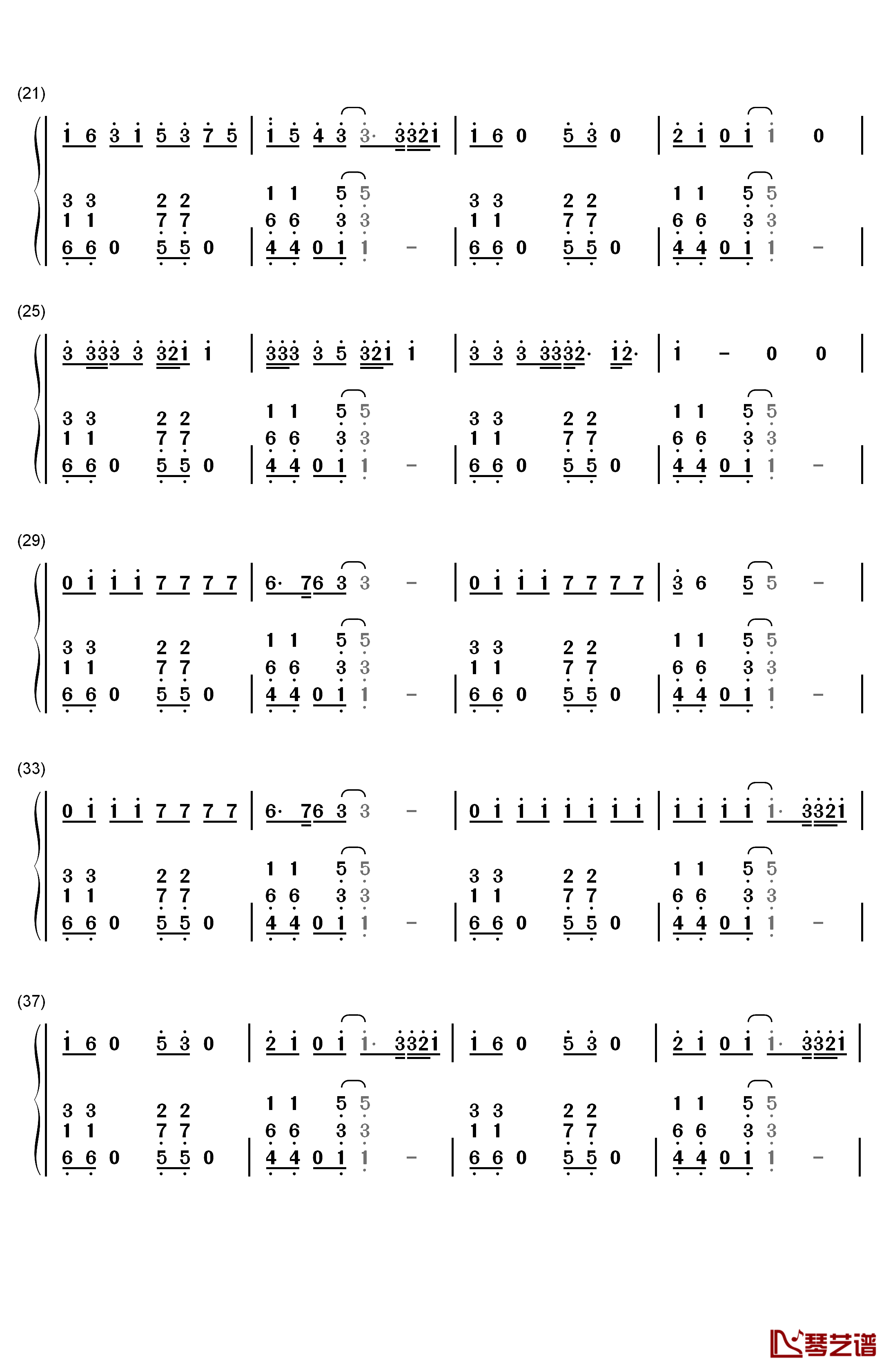 Rock Me钢琴简谱-数字双手-One Direction2