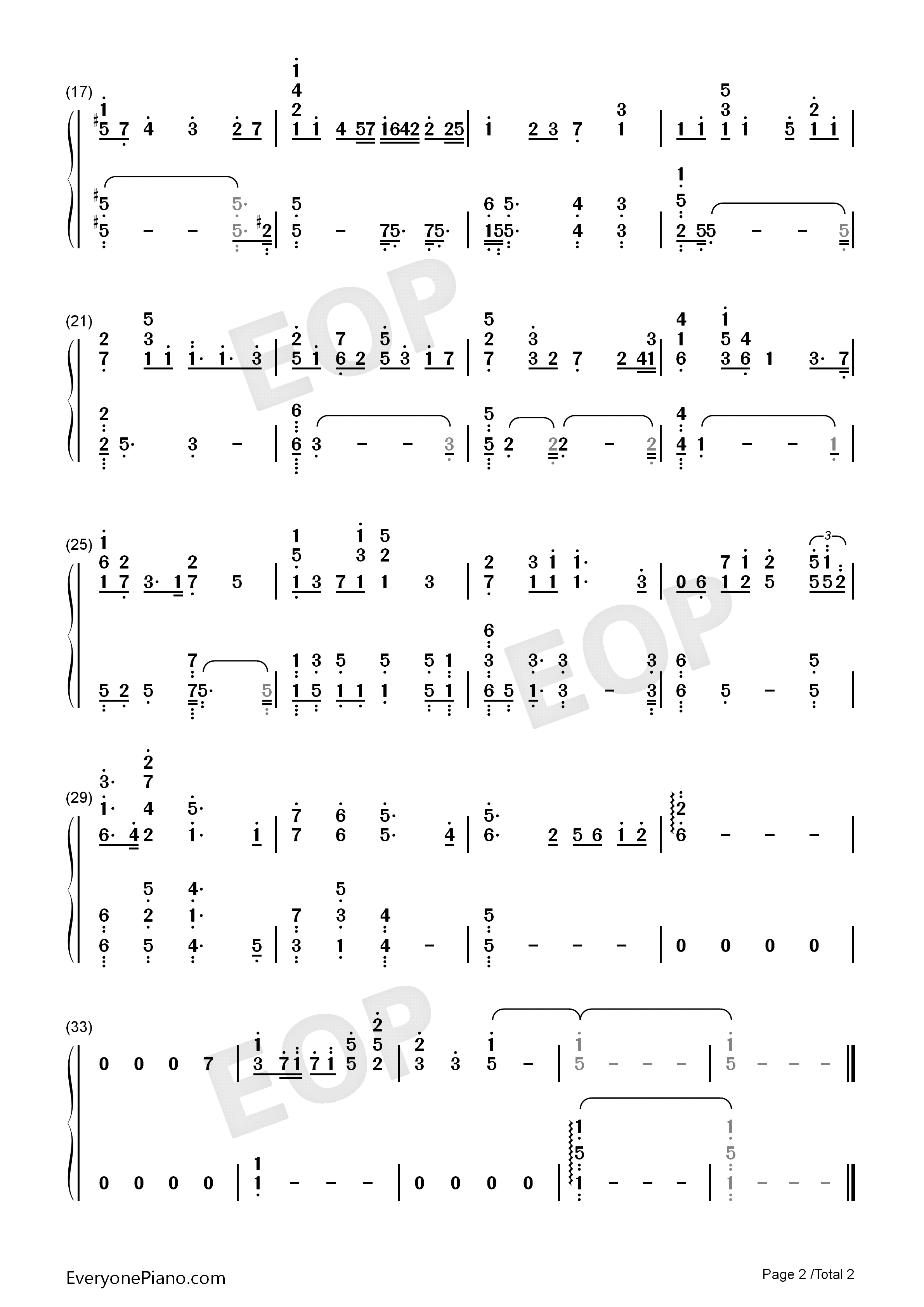 Violet's Letter钢琴简谱-Evan Call演唱2
