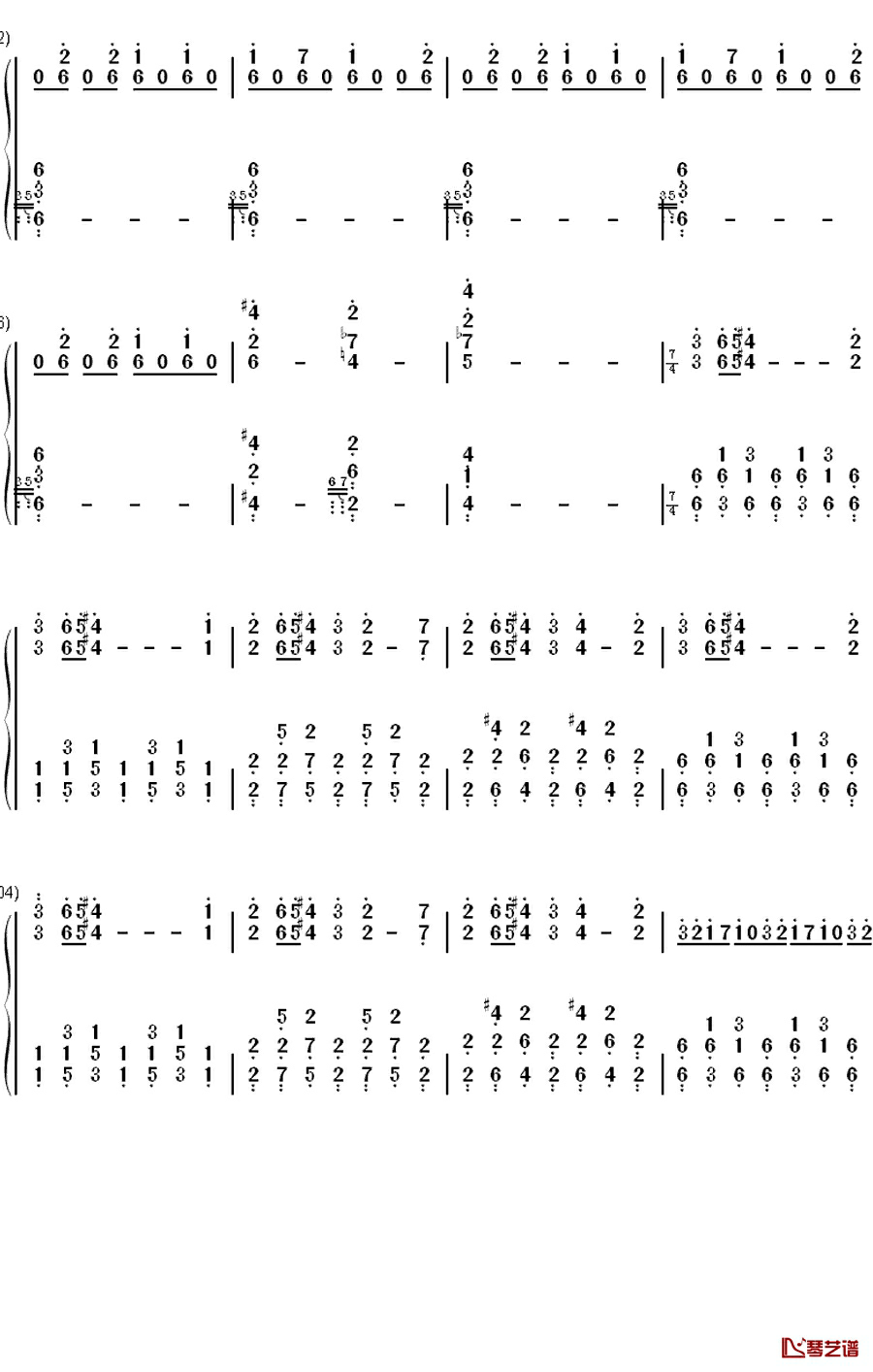 I Am The Doctor钢琴简谱-数字双手-Murray Gold7