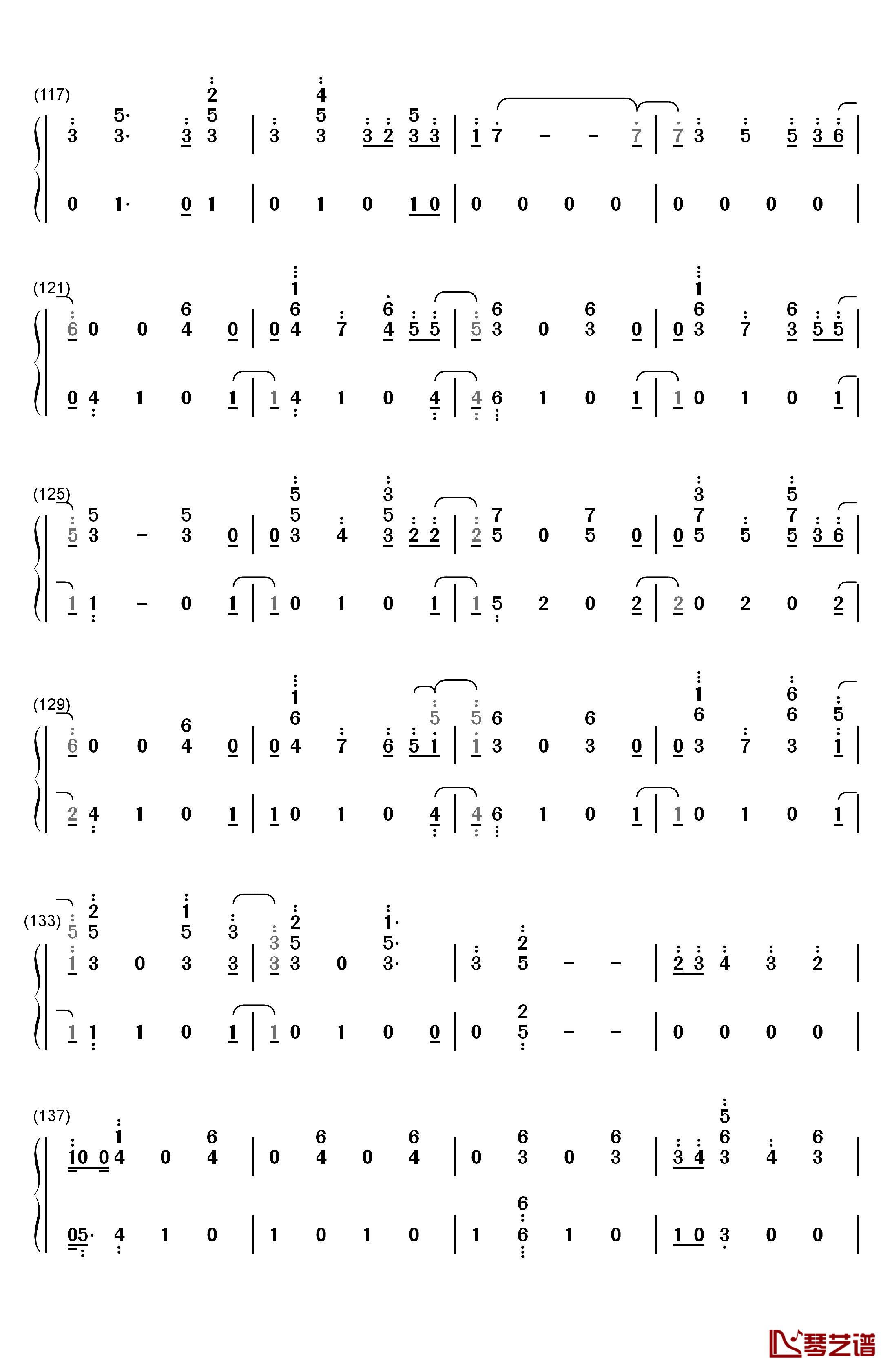 Something's Gotta Give钢琴简谱-数字双手-Camila Cabello6
