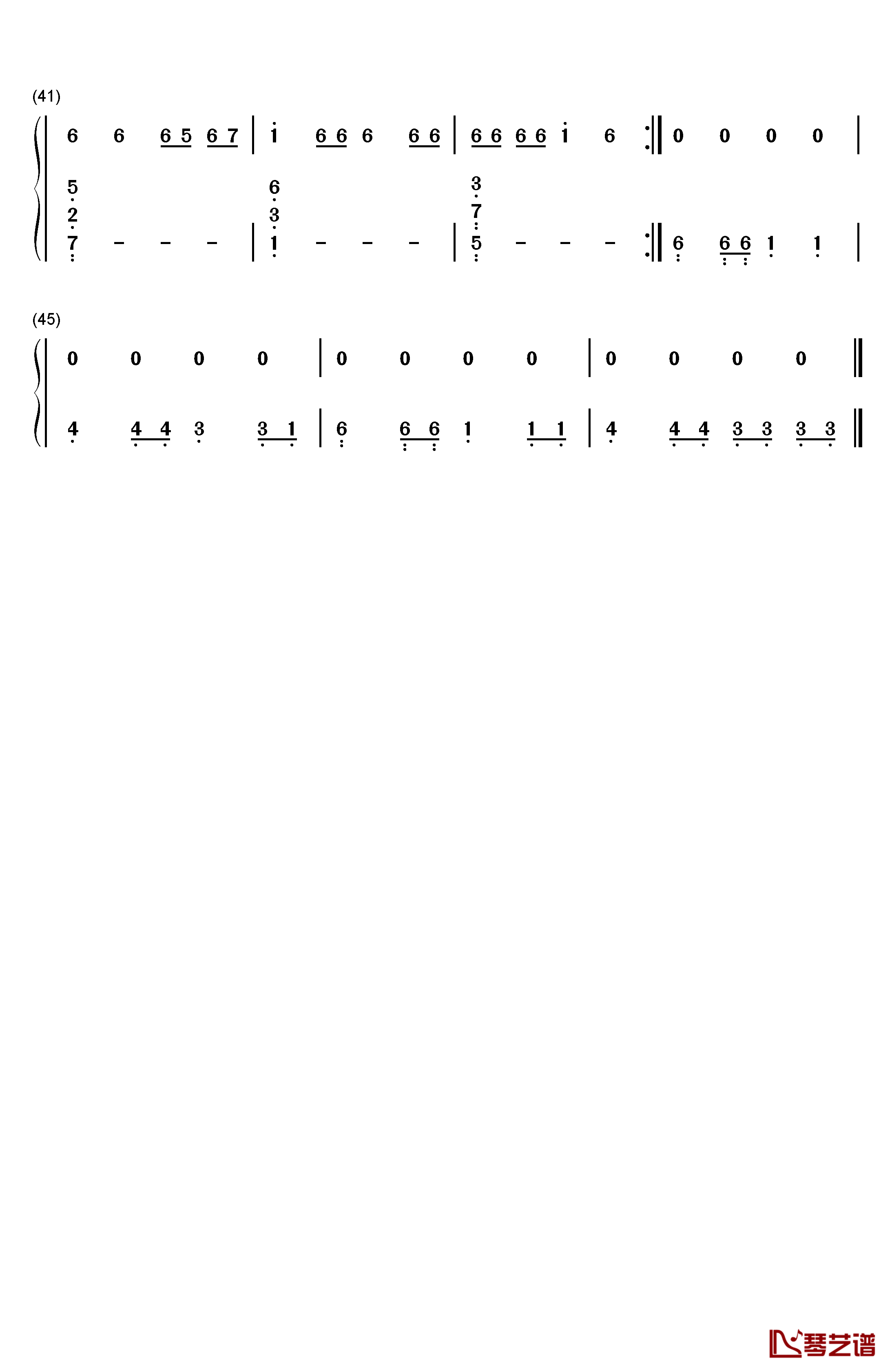 HandClap钢琴简谱-数字双手-Fitz and The Tantrums3