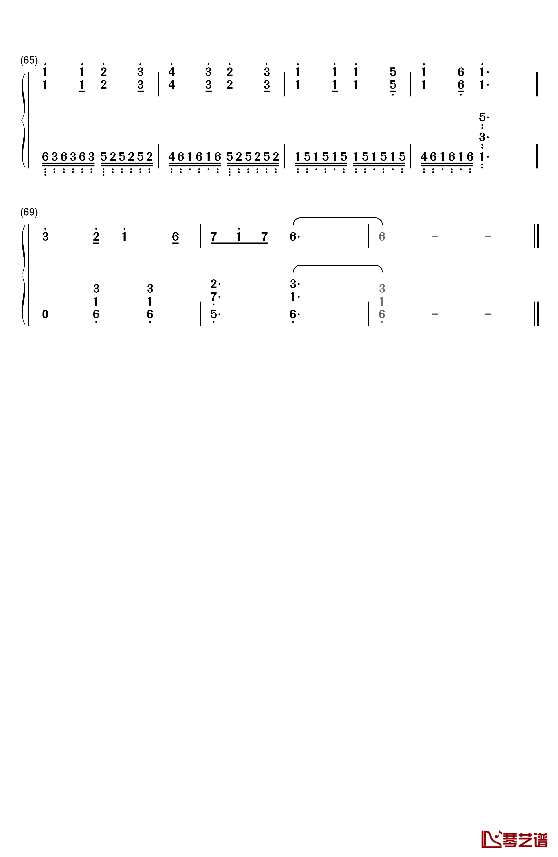 We Three Kings钢琴简谱-数字双手-John Henry Hopkins Jr.4