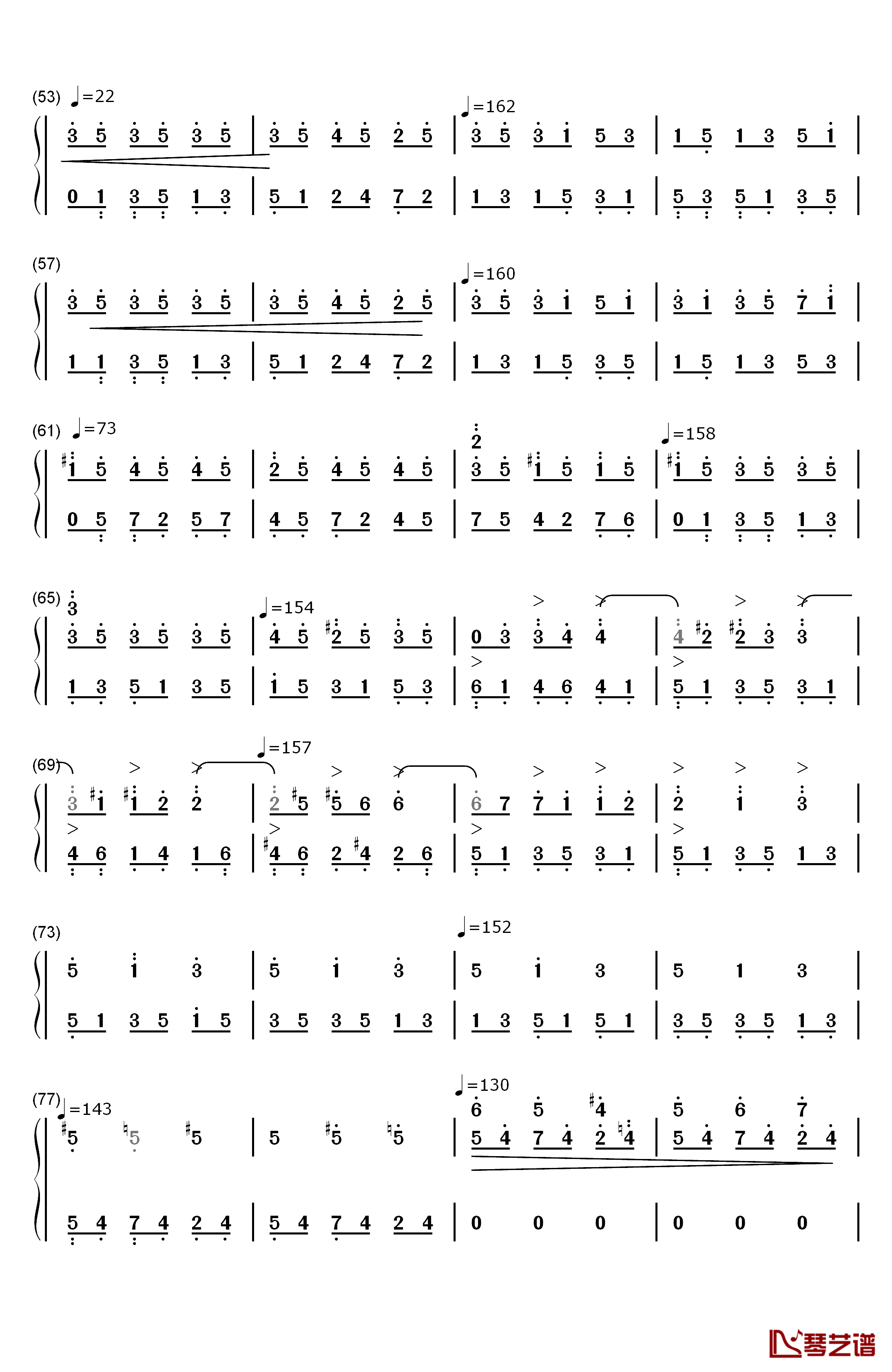 Dawn钢琴简谱-数字双手-达里奥·马里亚内利（Dario Marianelli）3