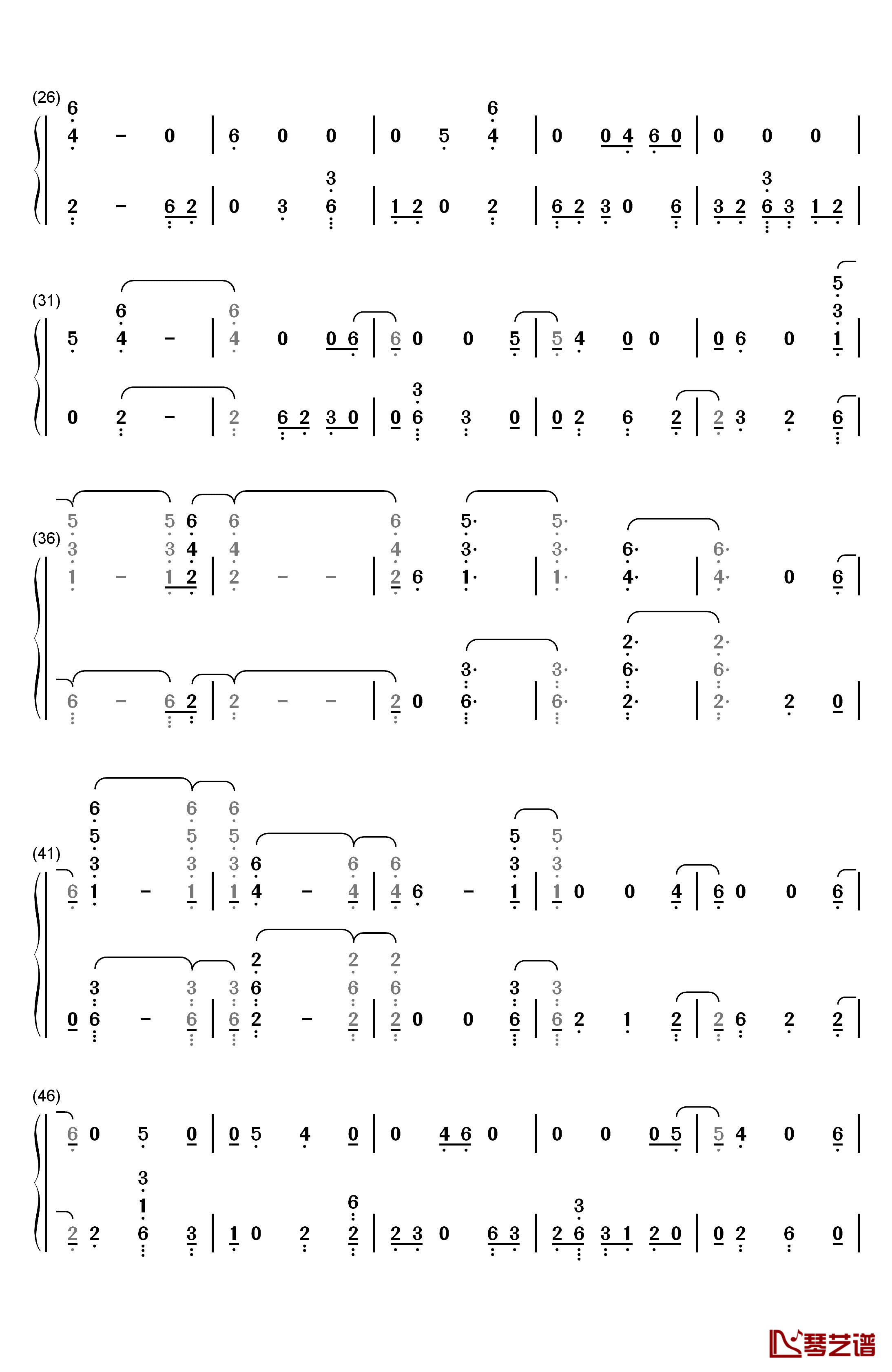 Supplies钢琴简谱-数字双手-Justin Timberlake2
