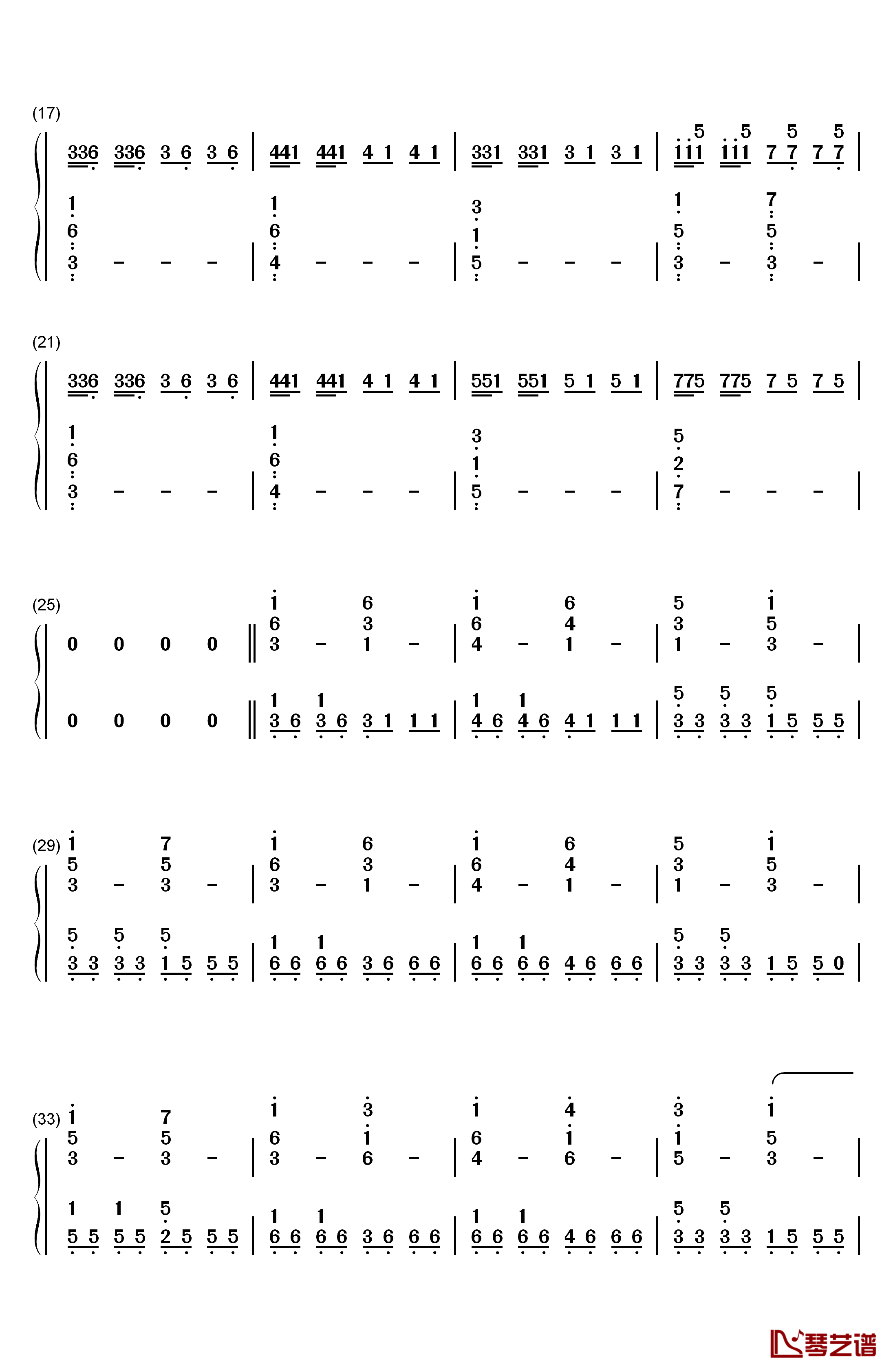 Breath and Life钢琴简谱-数字双手-Audiomachine2