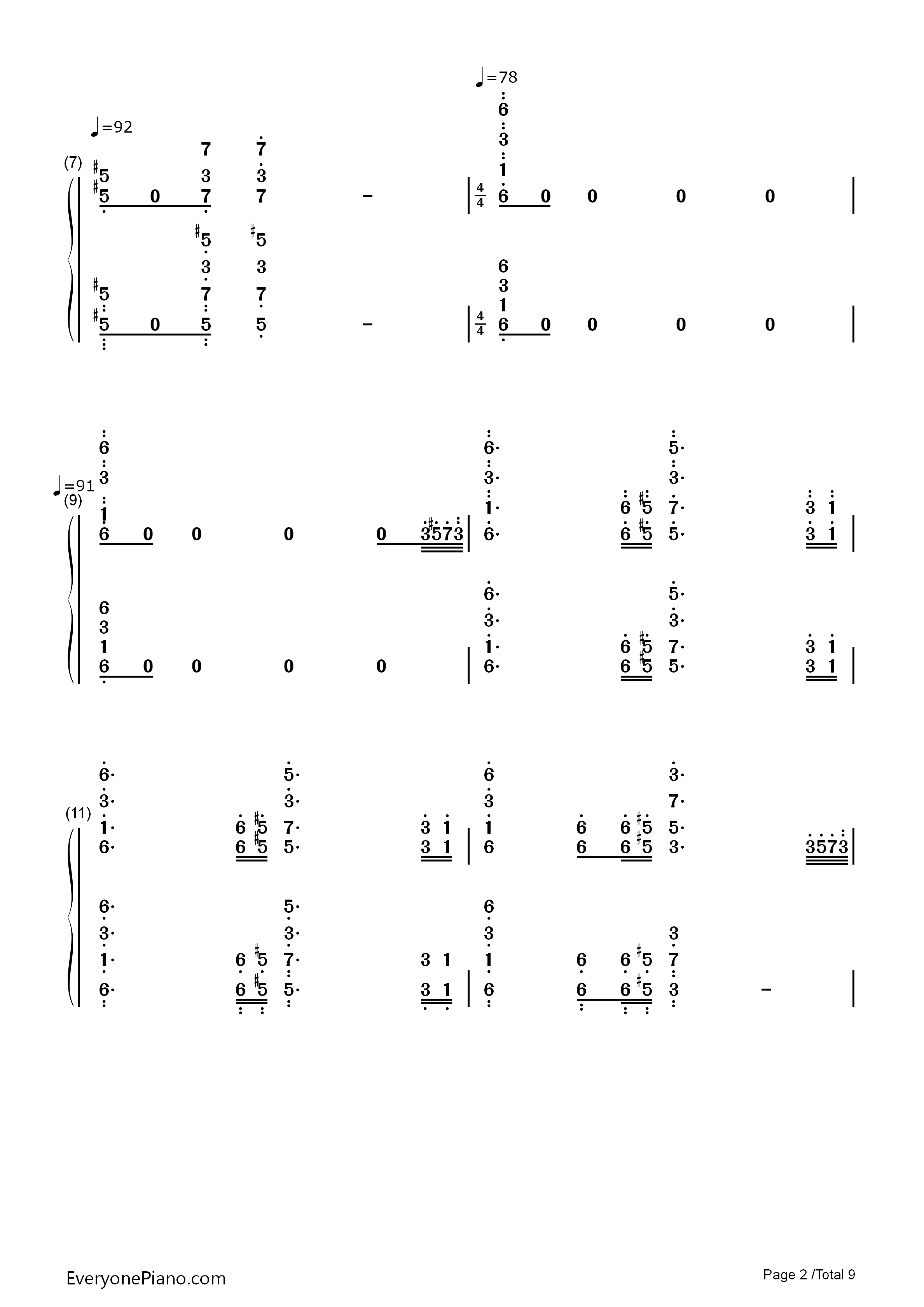 葛里格钢琴变奏曲钢琴简谱-爱德华·格里格演唱2