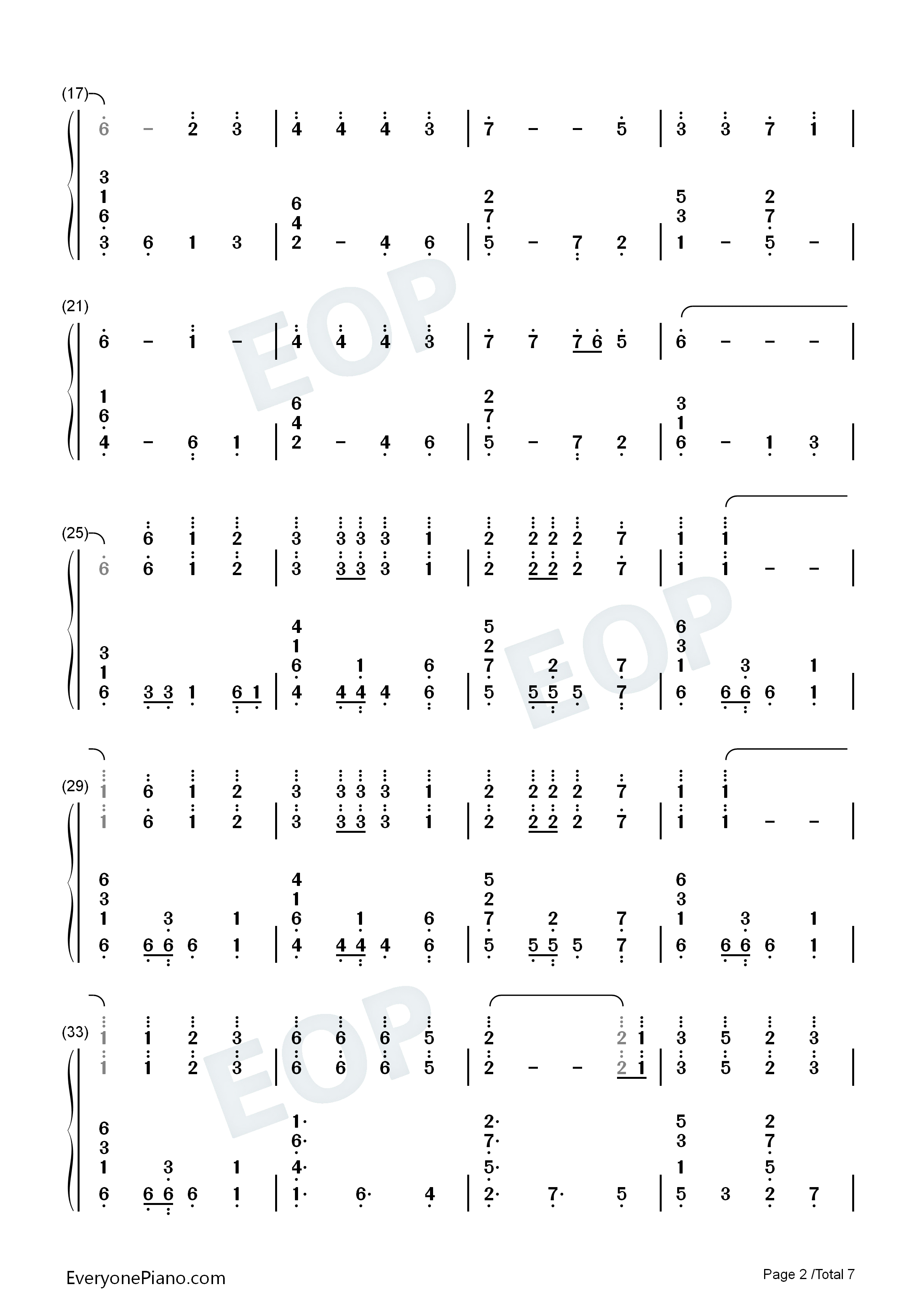 Aurora钢琴简谱-K-391 RØRY演唱2