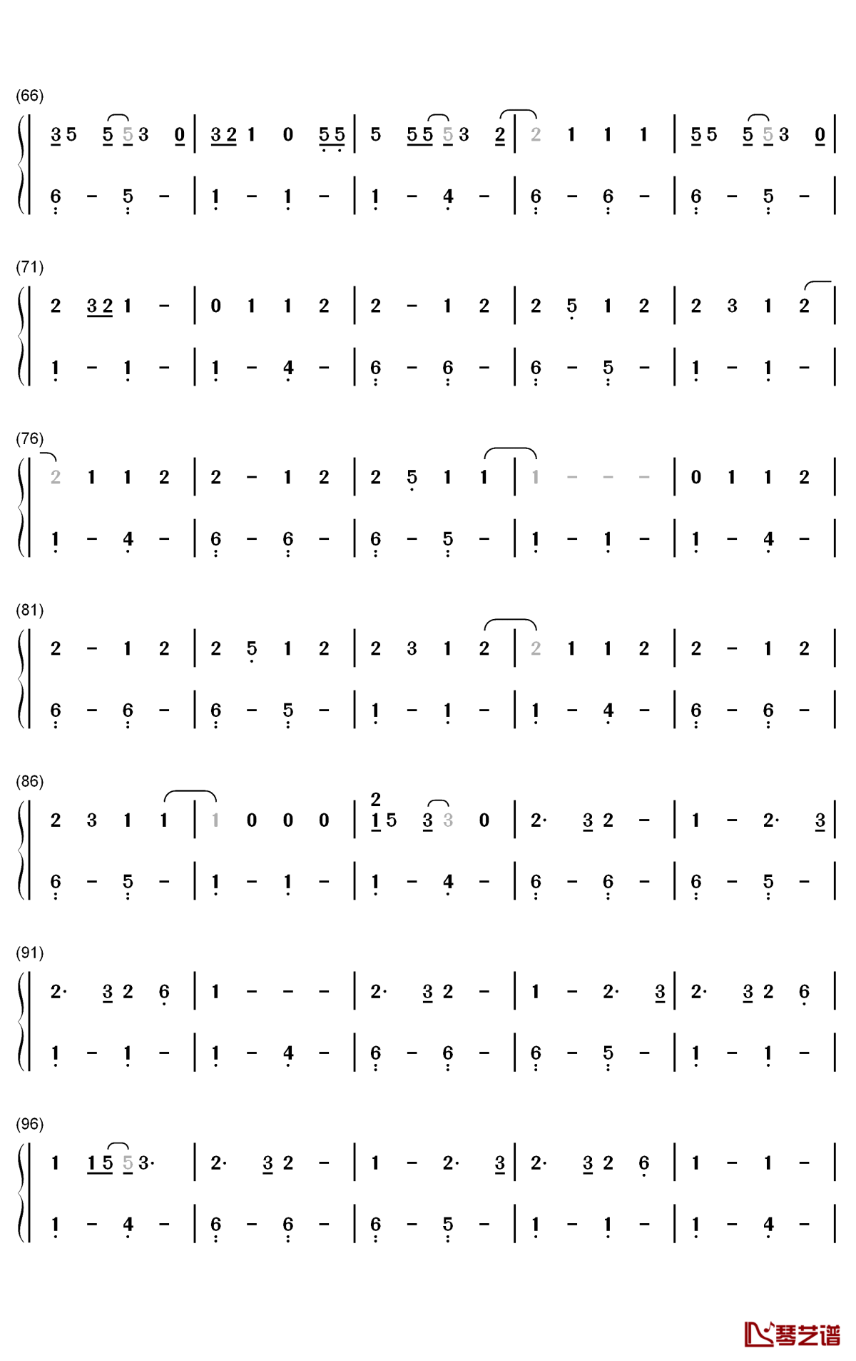 This Feeling钢琴简谱-数字双手-The Chainsmokers Kelsea Ballerini3