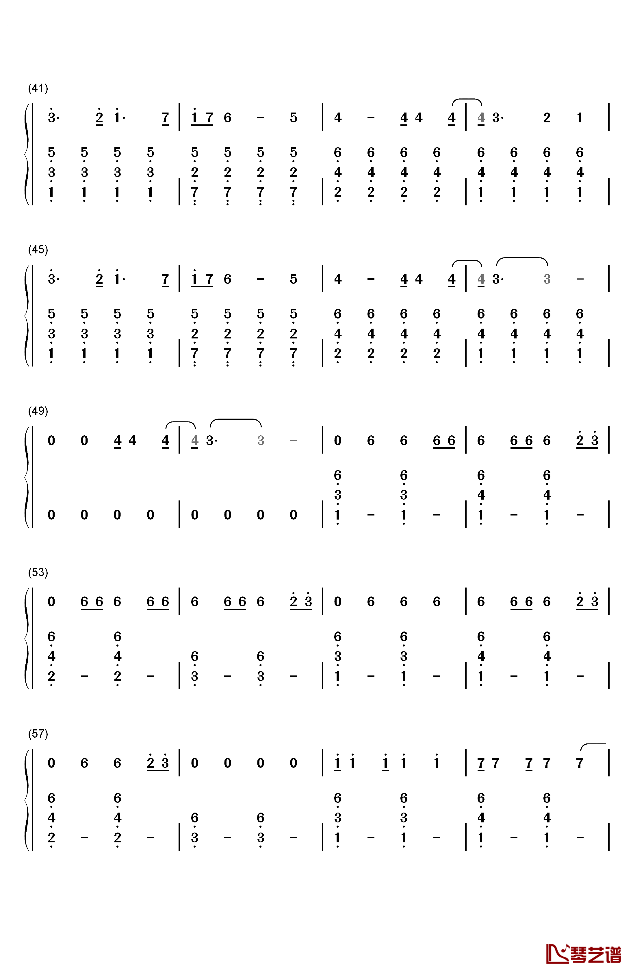 I Know Places钢琴简谱-数字双手-Taylor Swift3