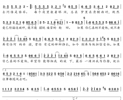 如果你已真的不爱他简谱(歌词)-张祥洪演唱-桃李醉春风曲谱