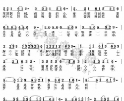 福地之上是江南简谱-穆红梅演唱-黎强/李平、穆红梅词曲