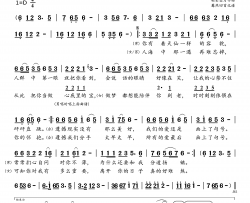 爱的句号简谱-小琢、望海高歌演唱-吕秀火/轻云望月词曲