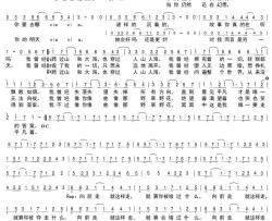 平凡之路简谱(歌词)-朴树演唱-谱友孤夜寒星521上传