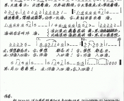 来到西昌去看海简谱