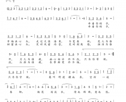 牵着你的手简谱-段莉莉演唱-路曦、阿美/路曦词曲