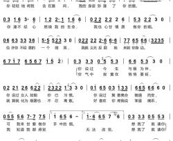 女人如烟简谱(歌词)-魏佳艺演唱-蓦然回首记谱