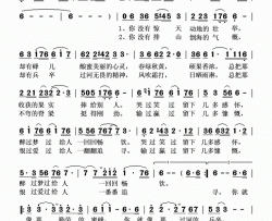 我最敬重的人简谱
