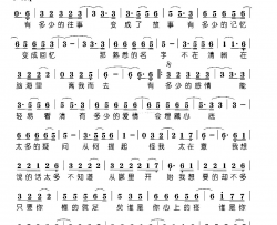 问自己简谱-晓依演唱-晓依/晓依词曲