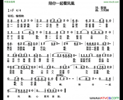陪你一起看凤凰简谱