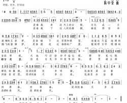 深圳之春简谱-李勇词/陈中堂曲