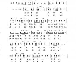 家乡颂简谱-王忠杰词/王焕升曲