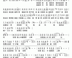 等待卓玛简谱-阿福演唱-于洋/于洋词曲