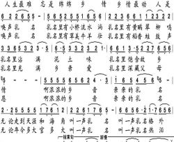 亲亲的乳名简谱