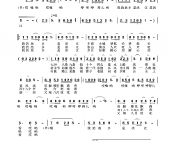 我的故乡是洪江简谱