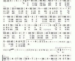 孩子简谱-付笛生演唱