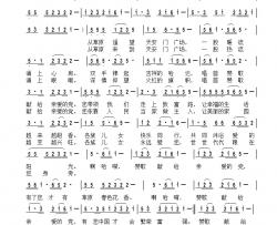 赞歌献给亲爱的党简谱-年占华曲谱