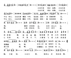 白衣天使赞歌简谱-媛媛演唱-曹中新/刘永泉词曲