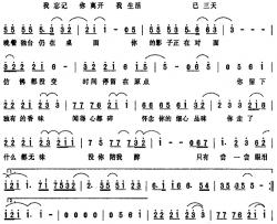 女人香简谱-林明阳词 陈焕仁曲